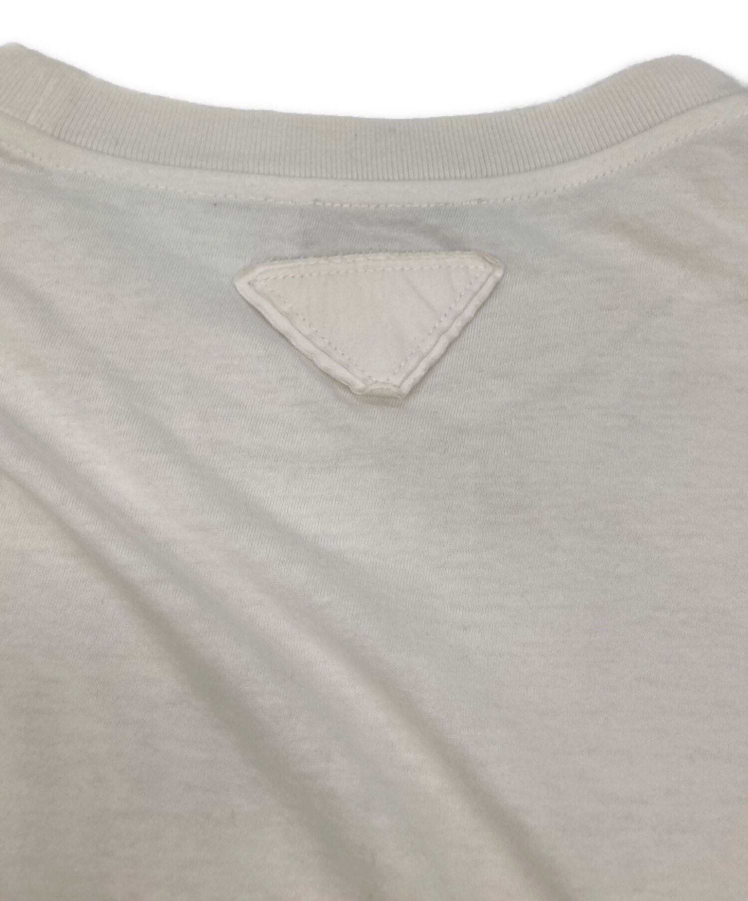 中古・古着通販】PRADA (プラダ) トライアングルタグ ソリッドクルー