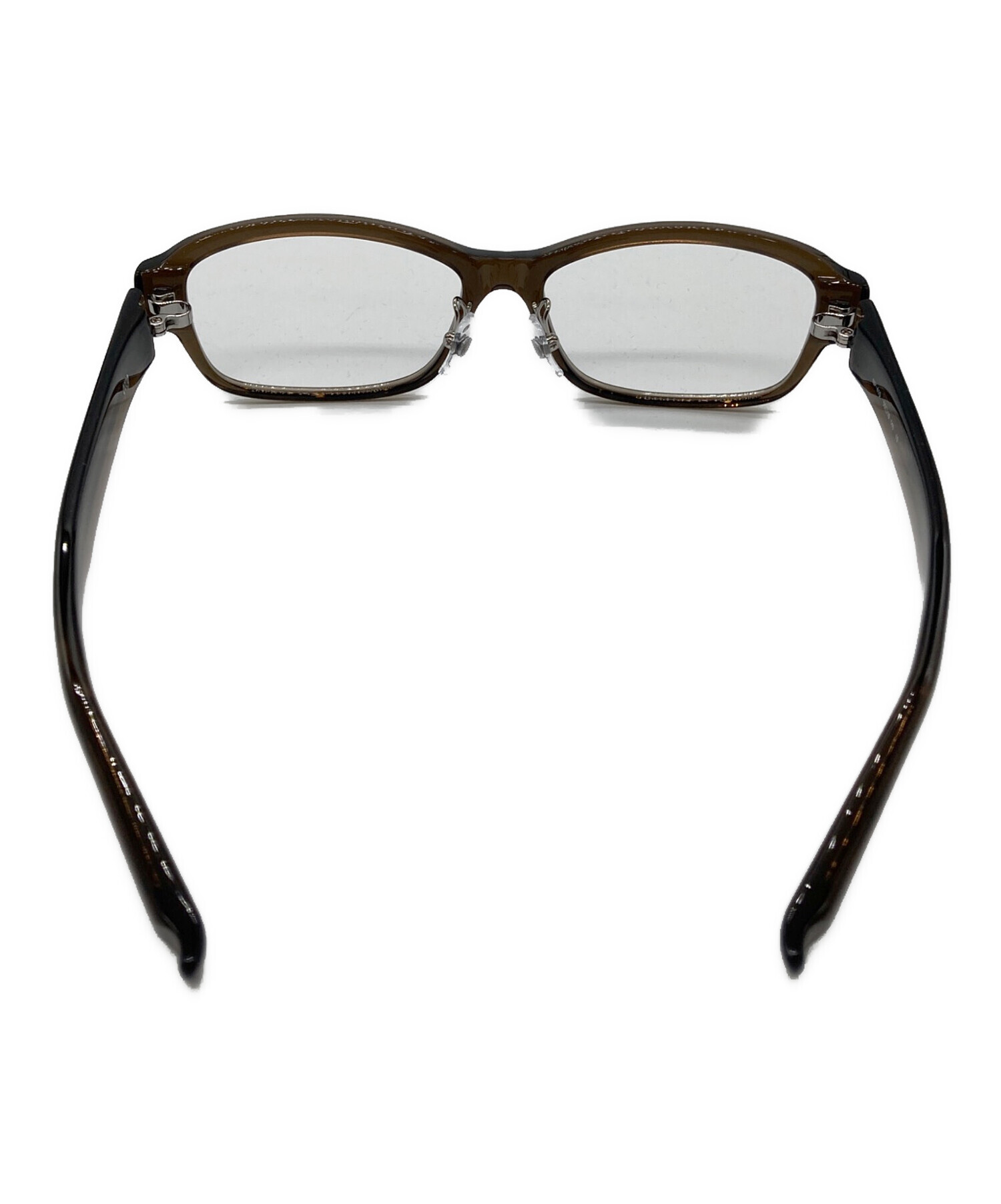 中古・古着通販】999.9 (フォーナインズ) 眼鏡 ブラウン サイズ:55□16