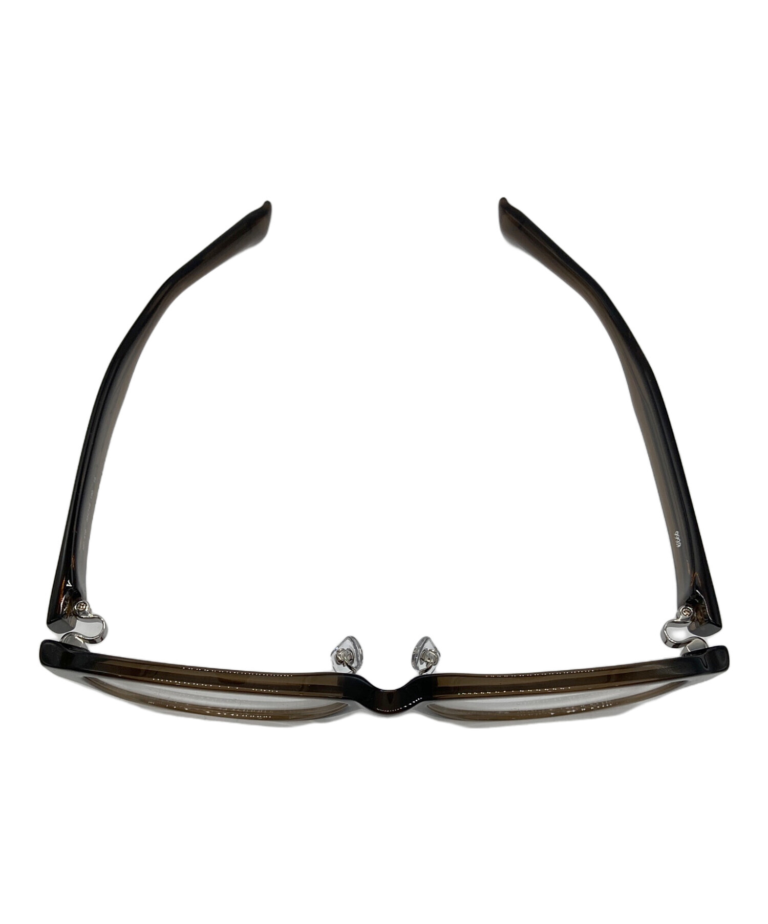 中古・古着通販】999.9 (フォーナインズ) 眼鏡 ブラウン サイズ:55□16