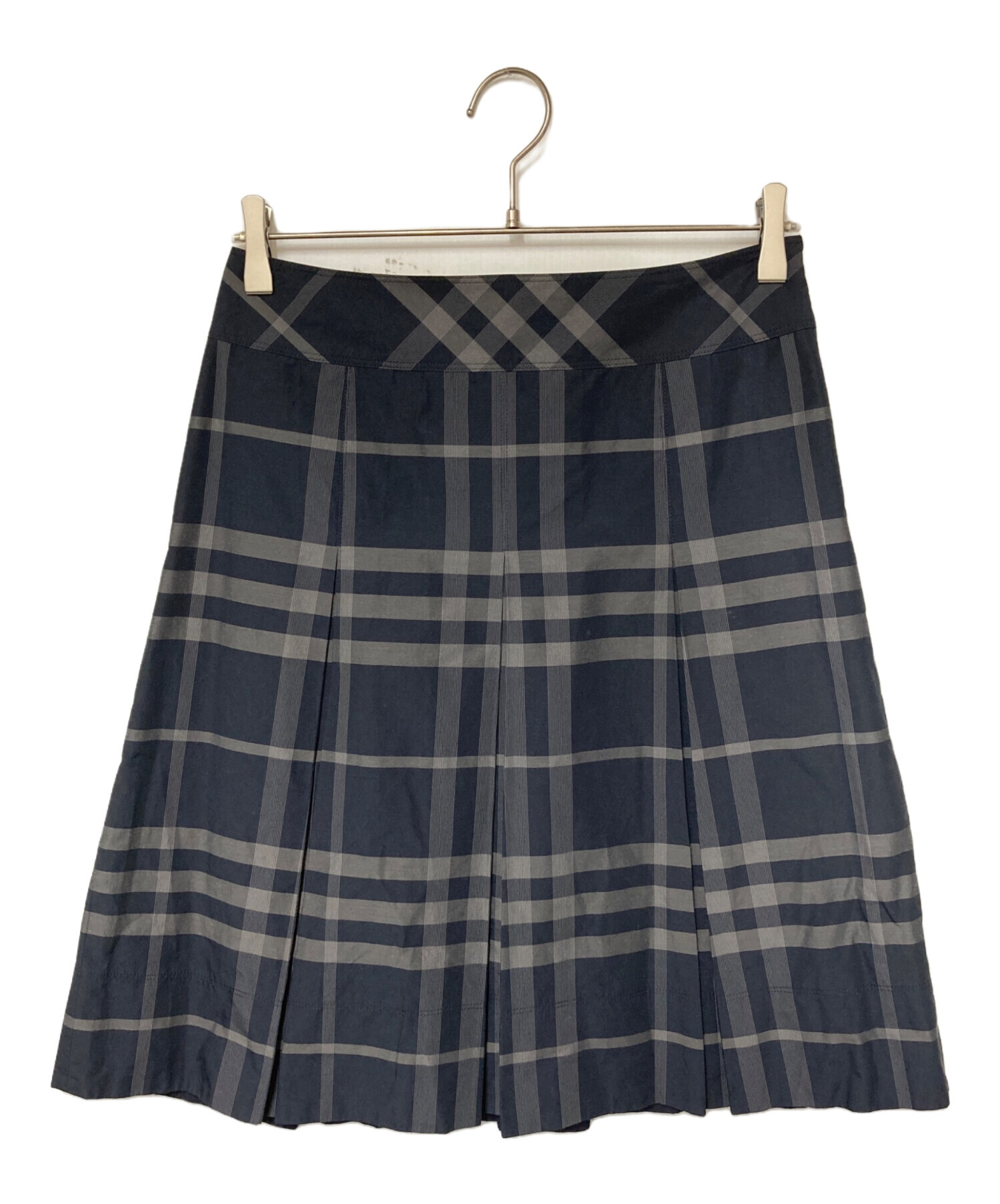 超大きいサイズ 46高級 バーバリーロンドンノバチェック柄 フレアスカート ショップ バーバリーロンドン レディース スカート フレア ノバ
