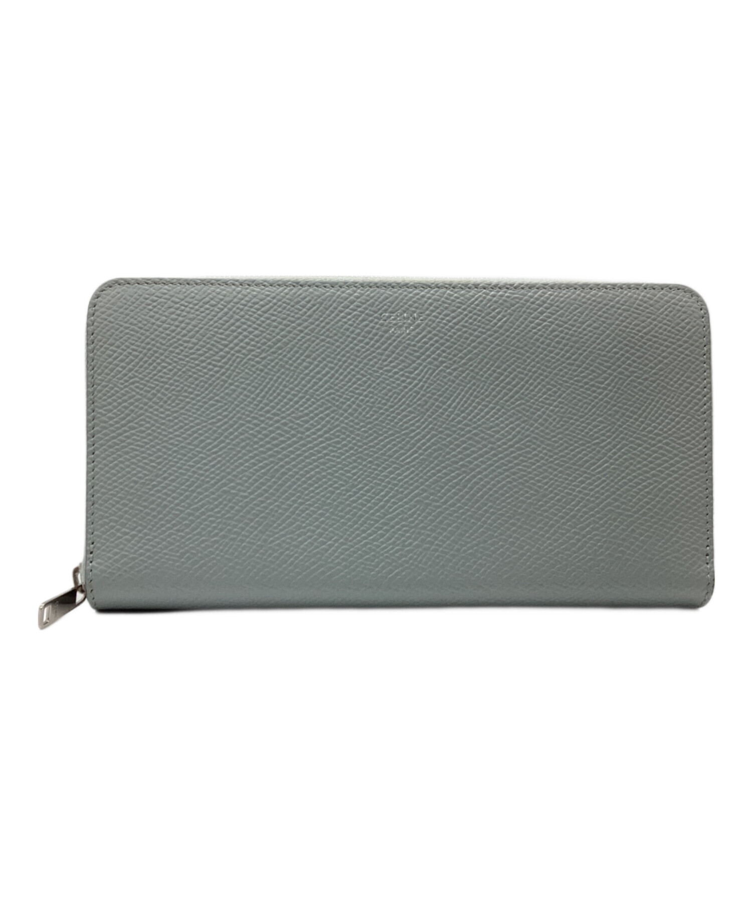 中古・古着通販】CELINE (セリーヌ) LARGE ZIPPED WALLET IN GRANED 