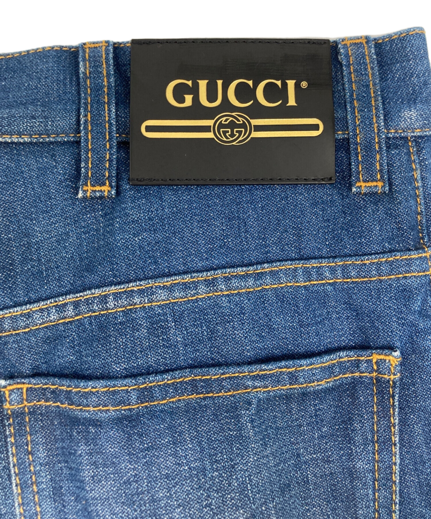 中古・古着通販】GUCCI (グッチ) Eco Washed Organic Denim Trousers