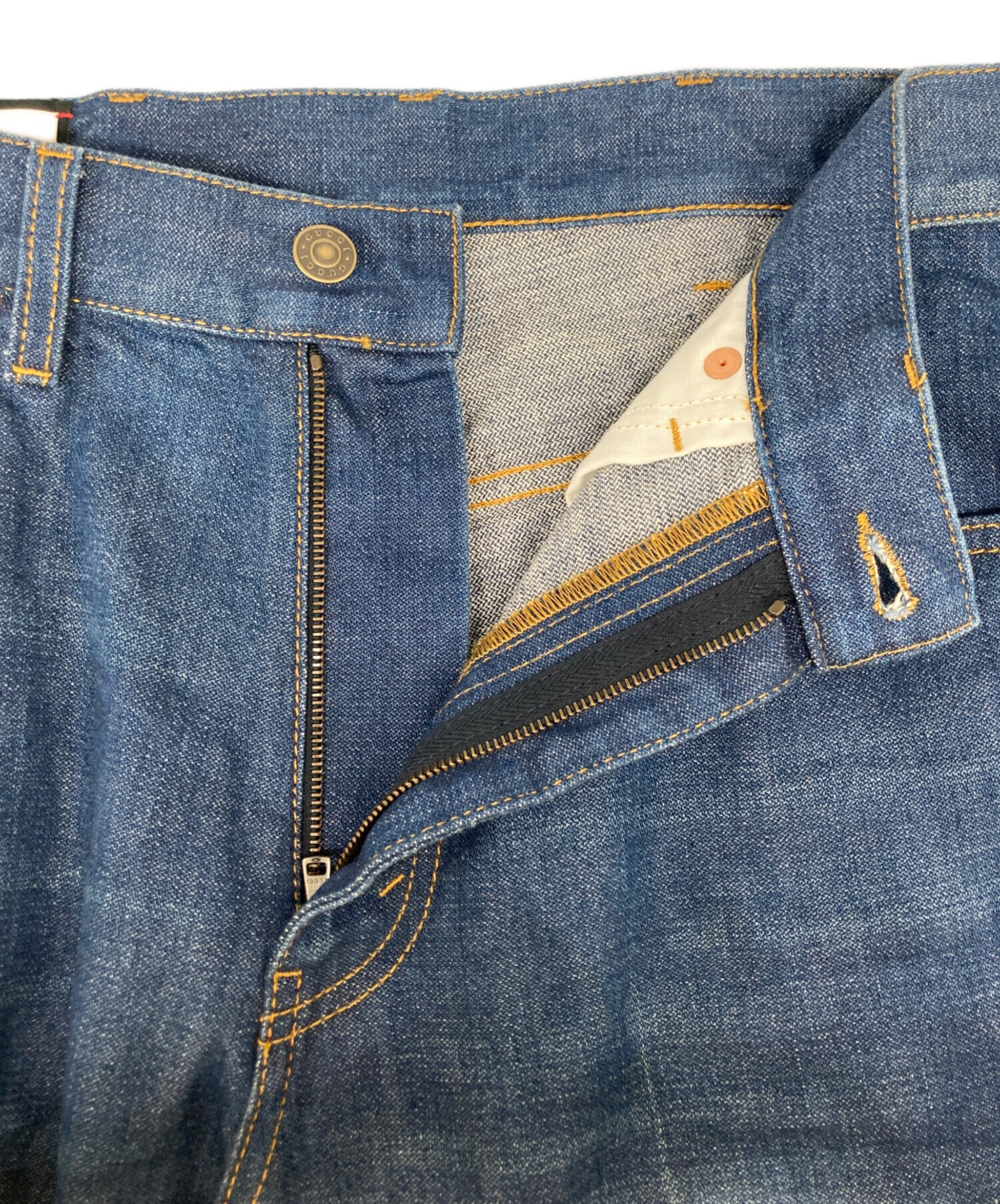 中古・古着通販】GUCCI (グッチ) Eco Washed Organic Denim Trousers