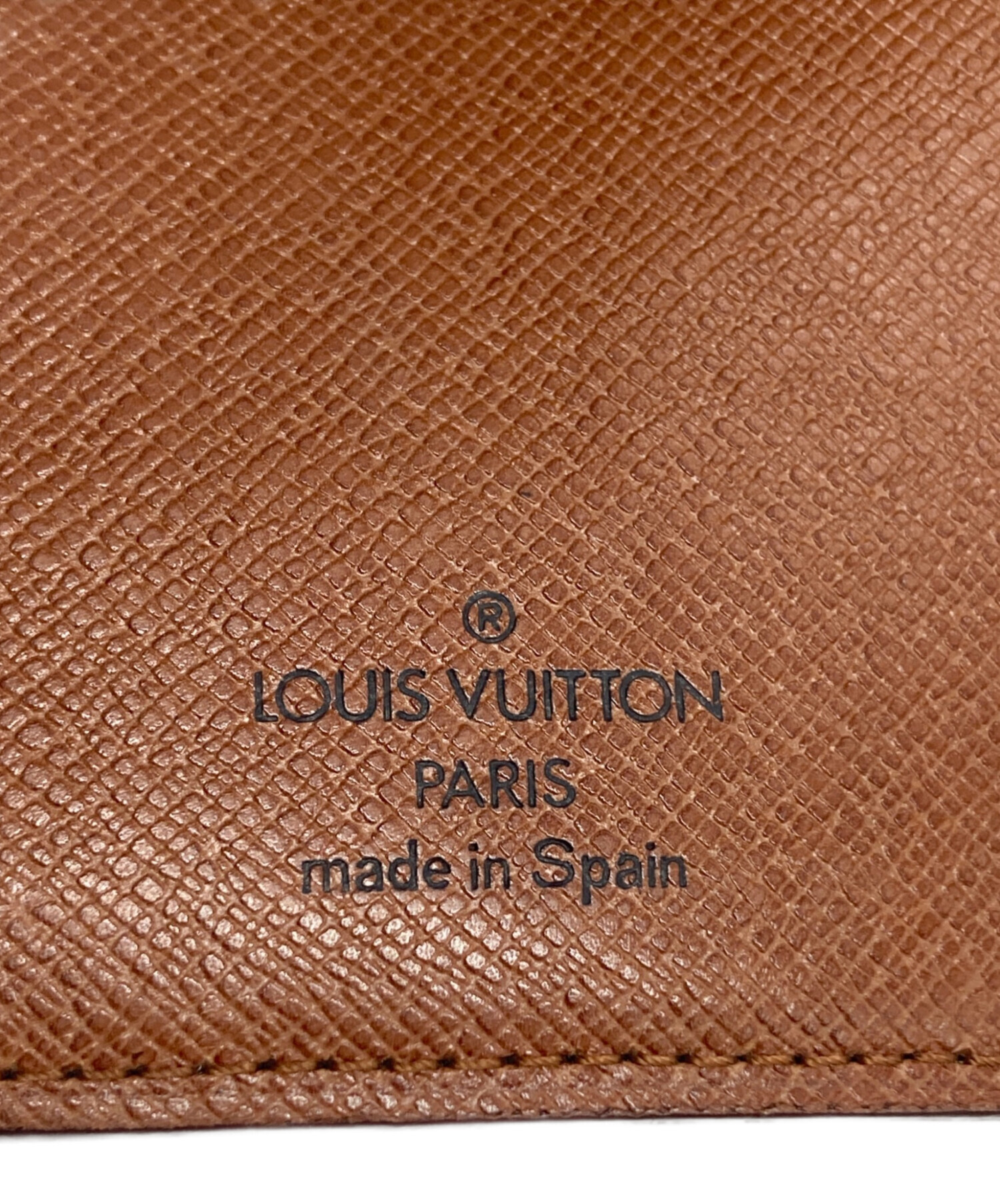 中古・古着通販】LOUIS VUITTON (ルイ ヴィトン) 手帳カバー ブラウン