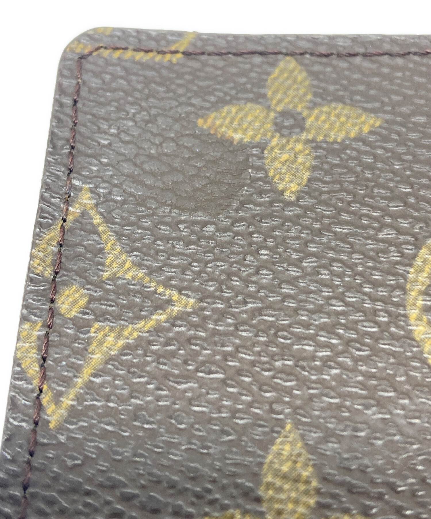 中古・古着通販】LOUIS VUITTON (ルイ ヴィトン) 手帳カバー ブラウン