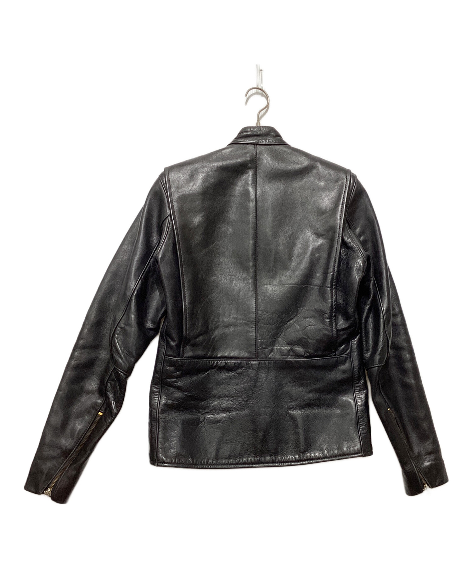 中古・古着通販】VANSON (バンソン) シングルライダースジャケット