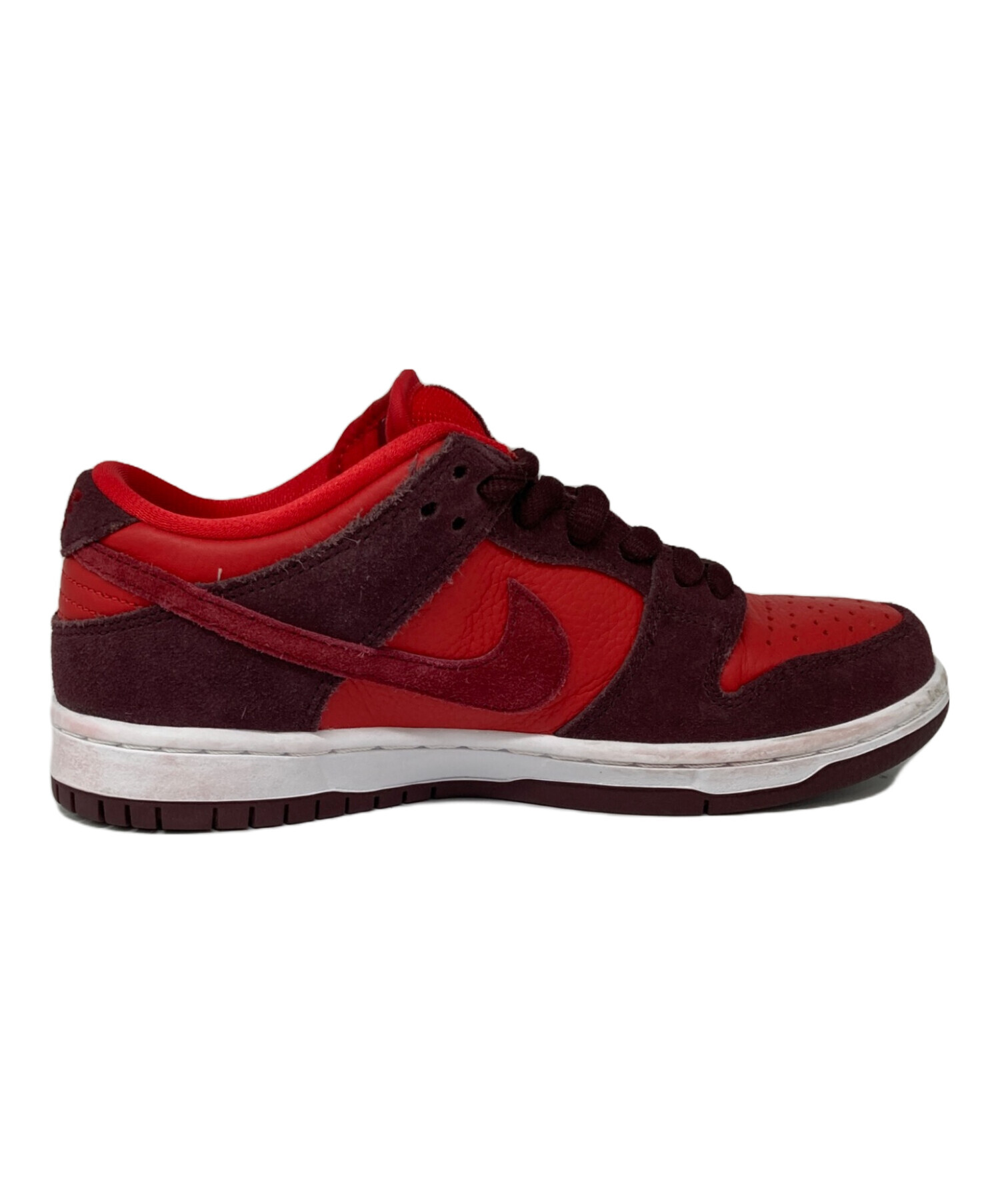 中古・古着通販】NIKE (ナイキ) SB DUNK LOW PRO レッド×パープル 