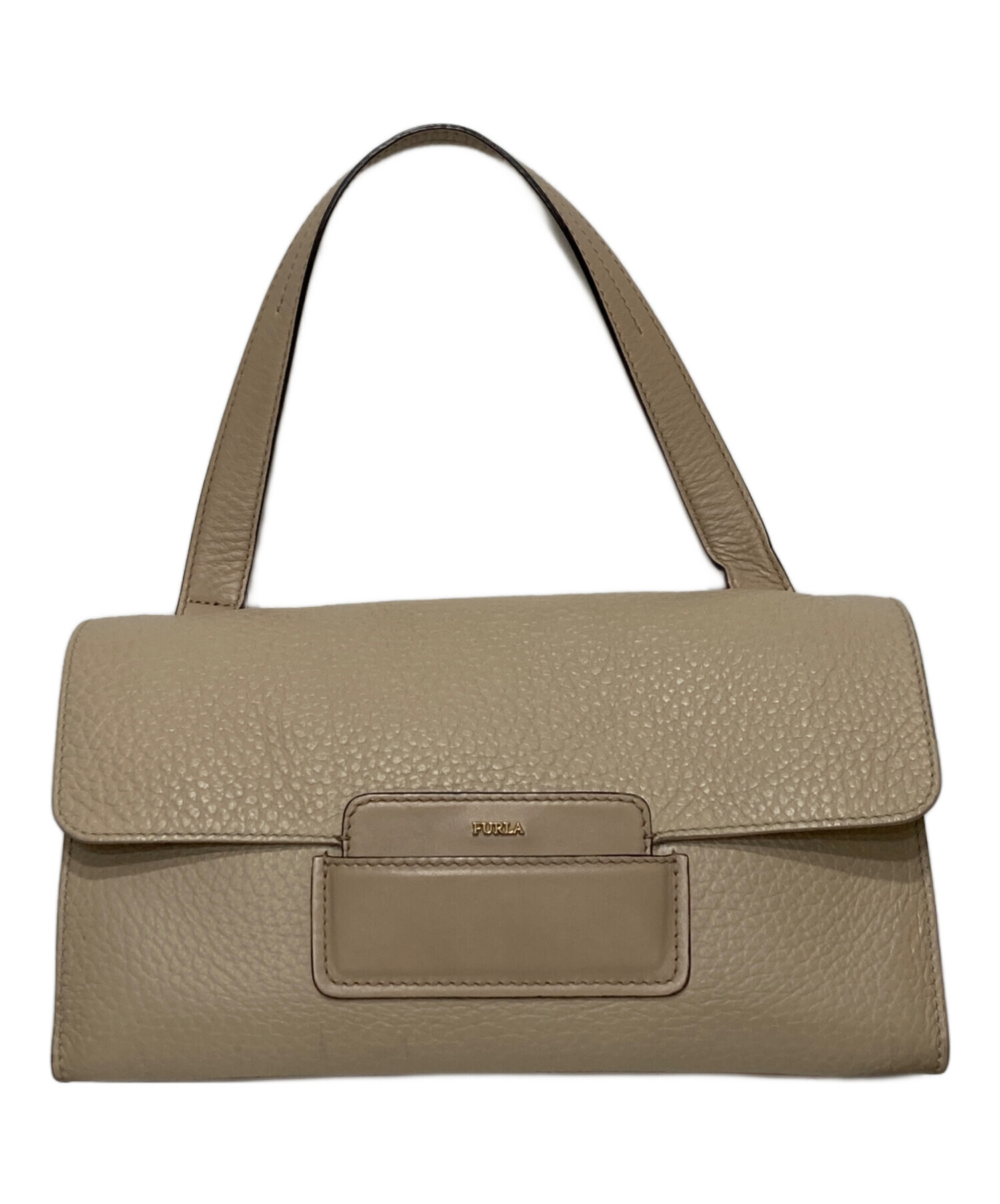 中古・古着通販】FURLA (フルラ) ハンドバッグ ベージュ｜ブランド  