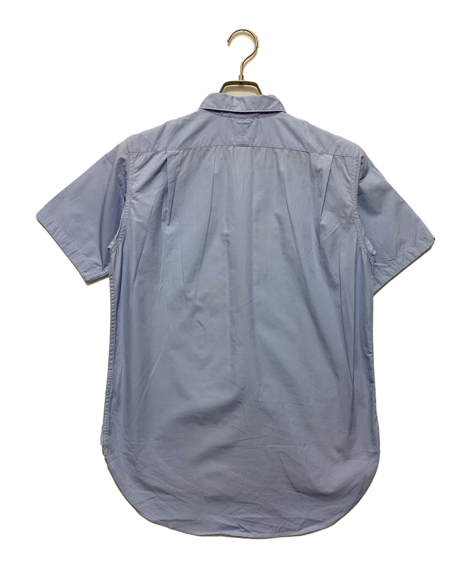 中古・古着通販】nanamica (ナナミカ) 半袖シャツ ブルー サイズ:XS