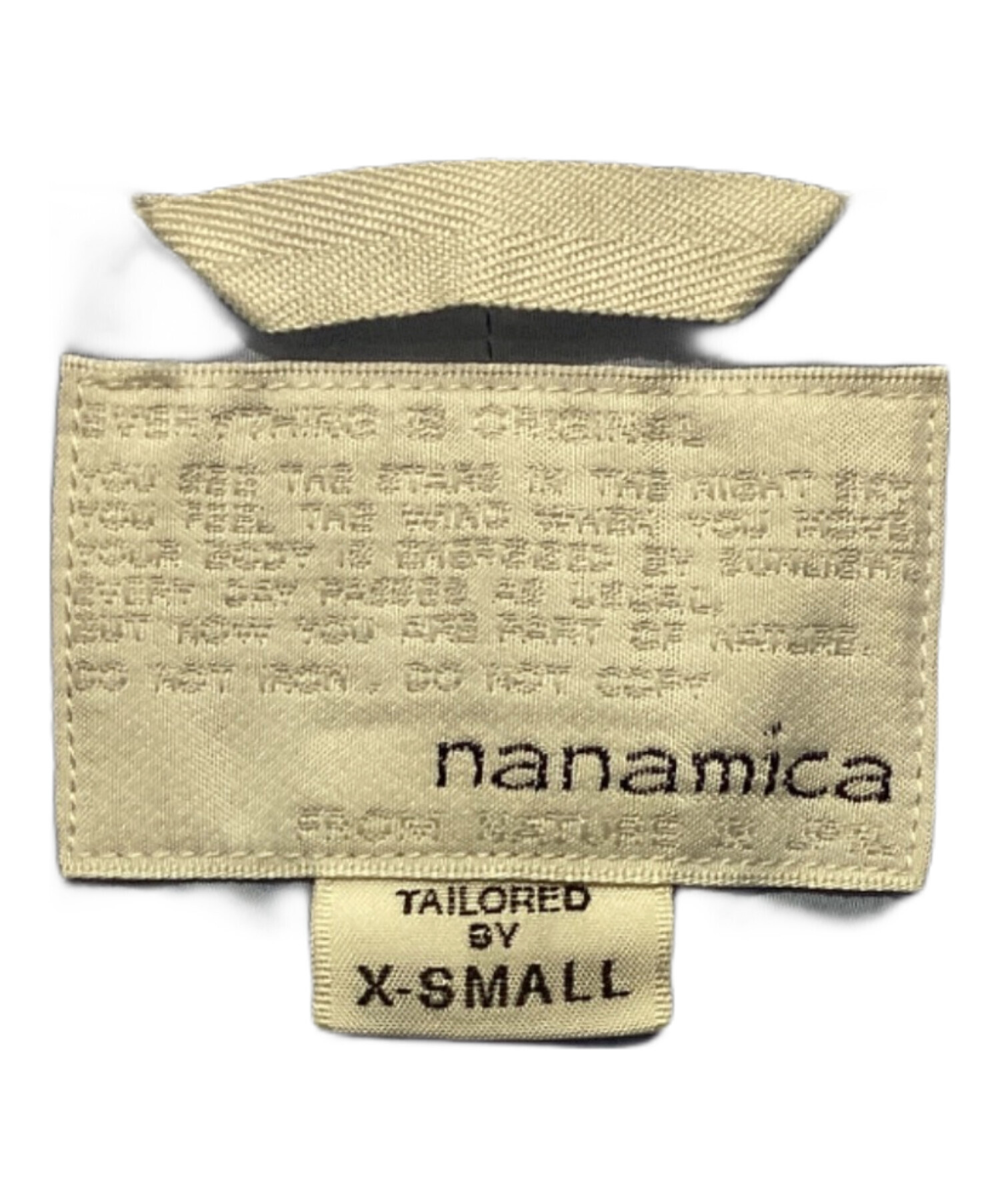 中古・古着通販】nanamica (ナナミカ) 半袖シャツ ブルー サイズ:XS