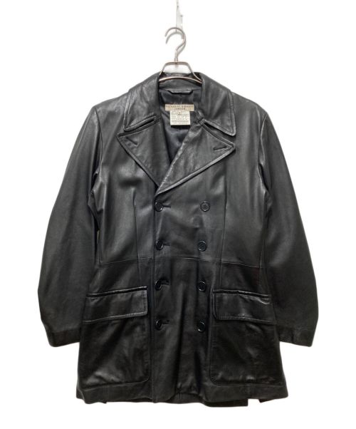 KATHARINE HAMNETT ブルゾン ゴートスキン スエード×レザー KATHARINE HAMNETT ブルゾン ゴートスキン スエード×レザー