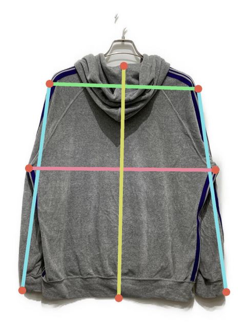 中古・古着通販】Needles (ニードルズ) ベロアプルオーバーパーカー