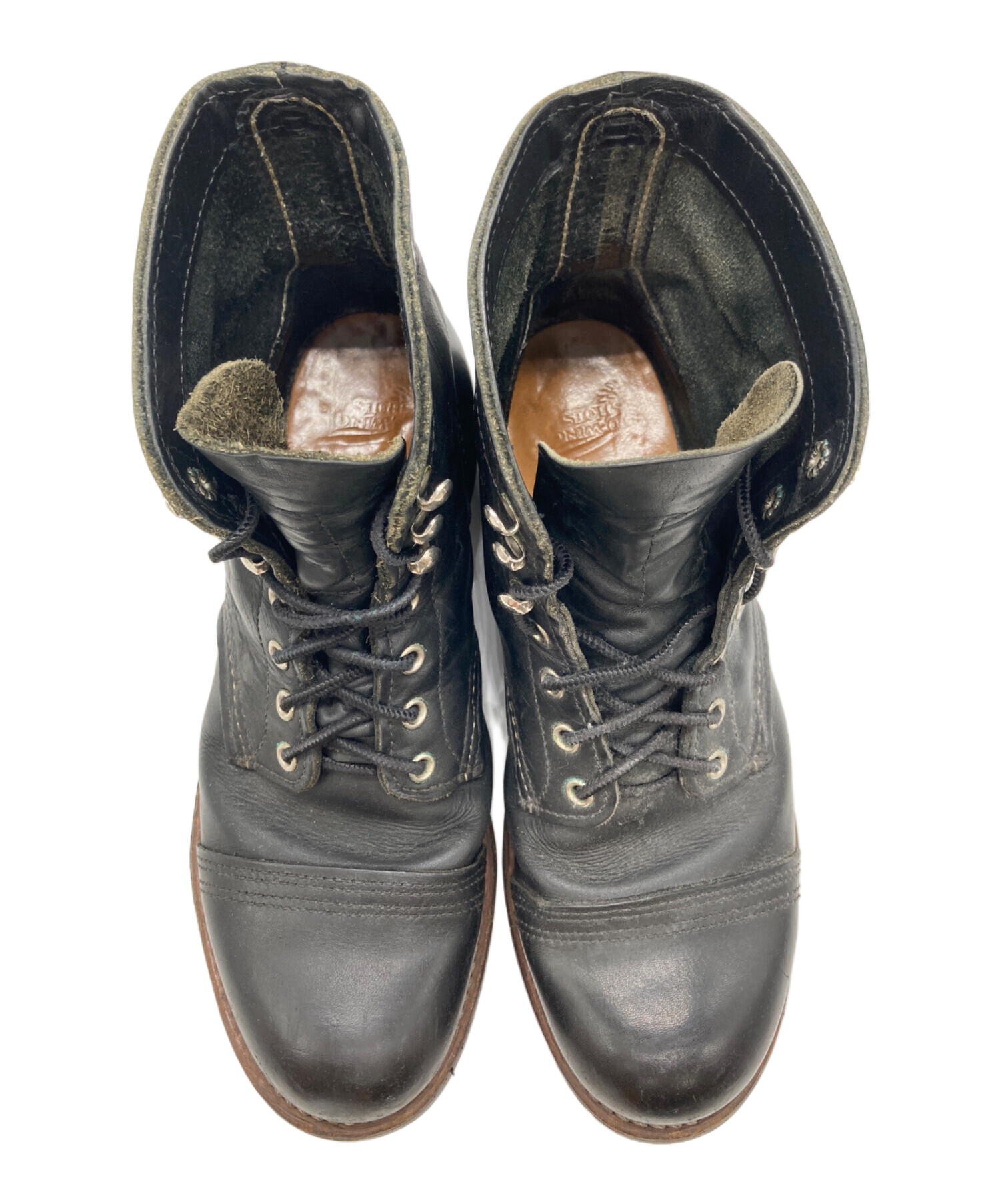 ツ*ン様 新品未使用　RED WING アイアンレンジャー　26cm ブラック 中古・古着通販】RED WING (レッドウィング) Iron Ranger ブラック