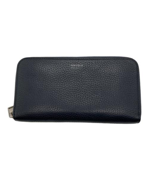 美品 トムフォード 長財布 ラウンドファスナー 03-22082105 TOM FORD - 美品 トムフォード 長財布 ラウンドファスナー 03-22082105
