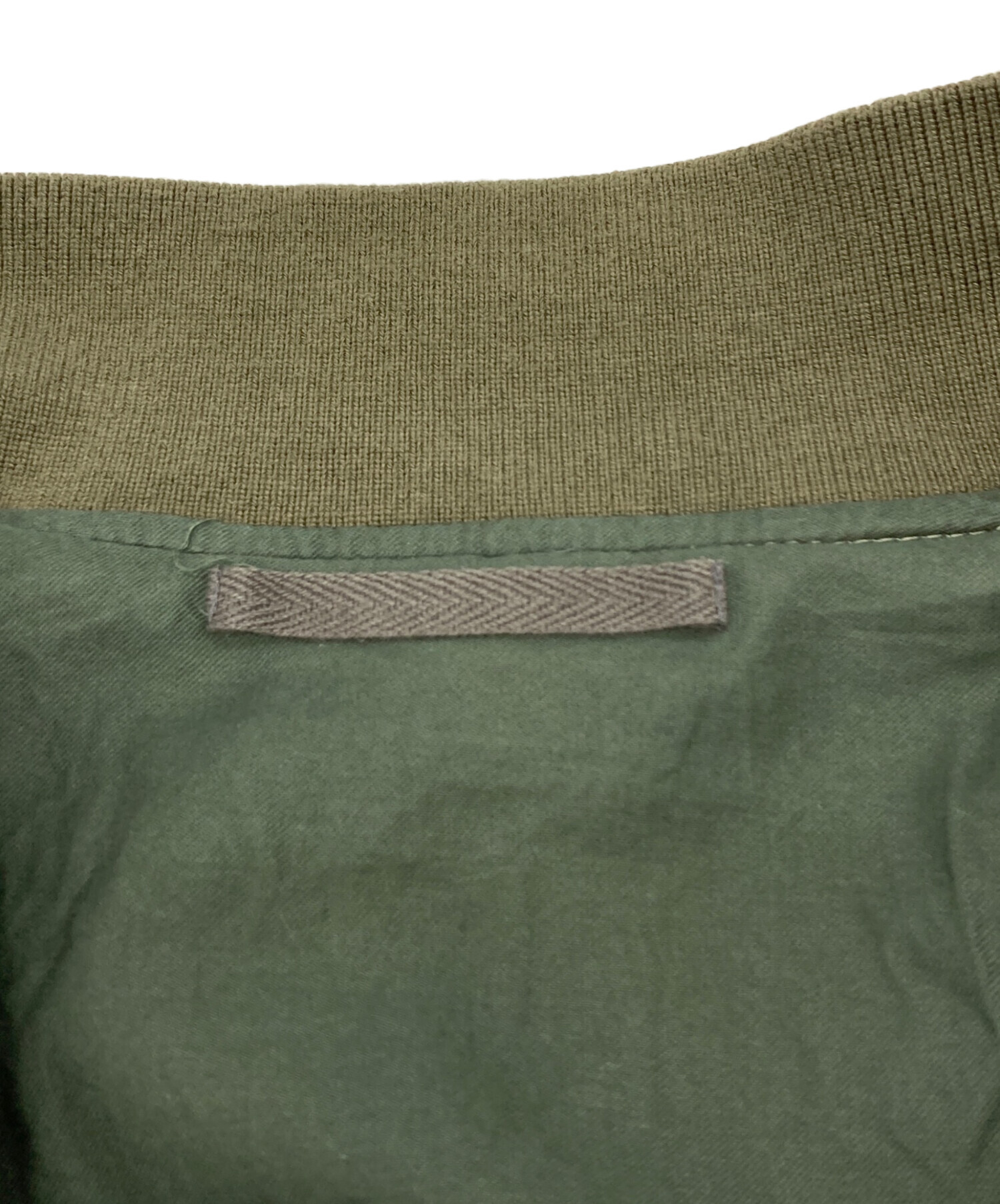 中古・古着通販】sacai (サカイ) MA-1ジャケット オリーブ サイズ:1