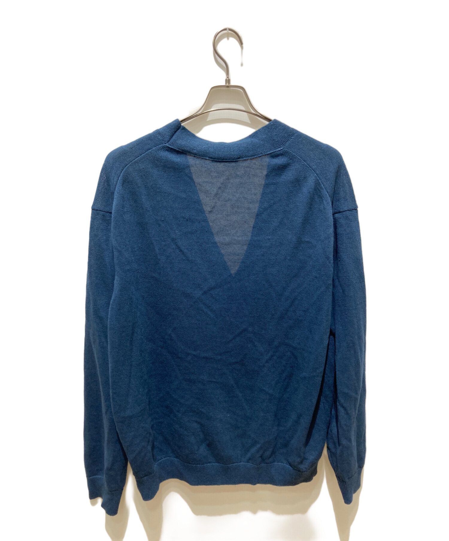 中古・古着通販】ATON (エイトン) HEMP KNIT OVERSIZED CARDIGAN