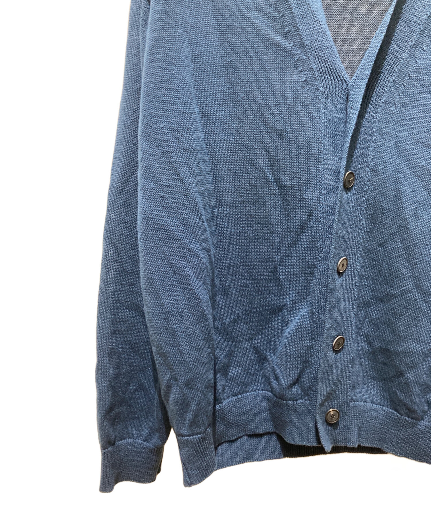 中古・古着通販】ATON (エイトン) HEMP KNIT OVERSIZED CARDIGAN