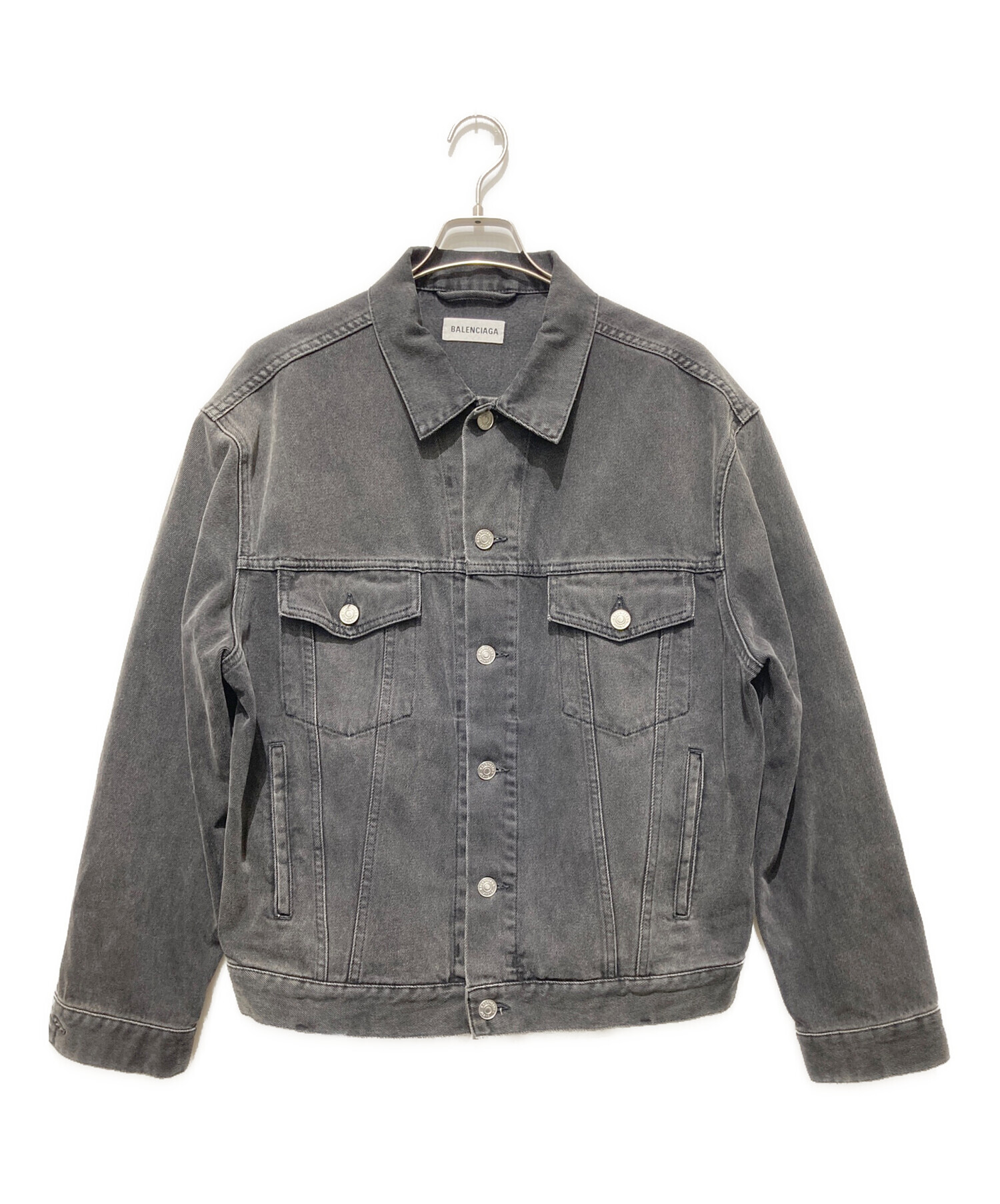 BALENCIAGA グレー デニムジャケット34