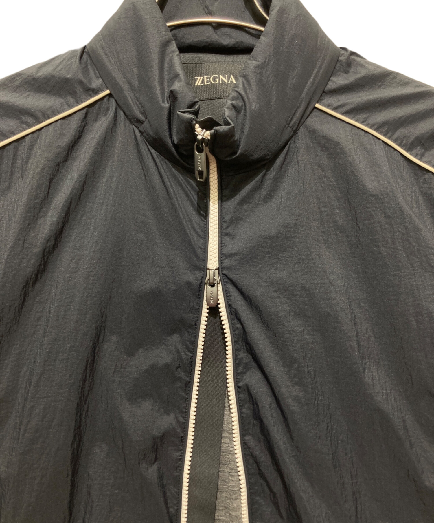 中古・古着通販】ZEGNA (ゼニア) NYLON JACKET WITH EXTRACTABLE HOOD