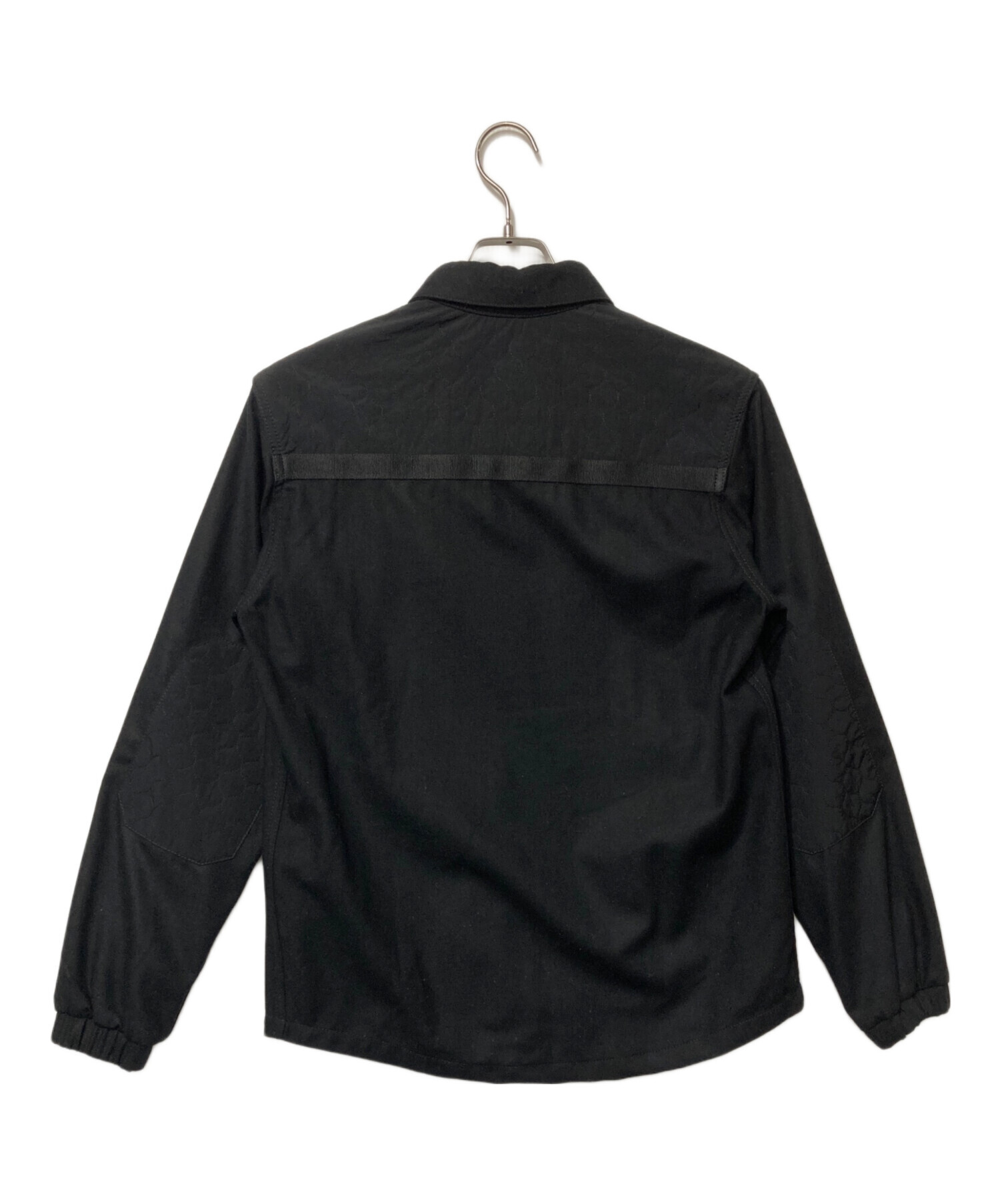 エンポリオアルマーニ ウールジャケット 黒 エンポリオアルマーニEMPORIO ARMANI JUDE LINE チョークストライプ