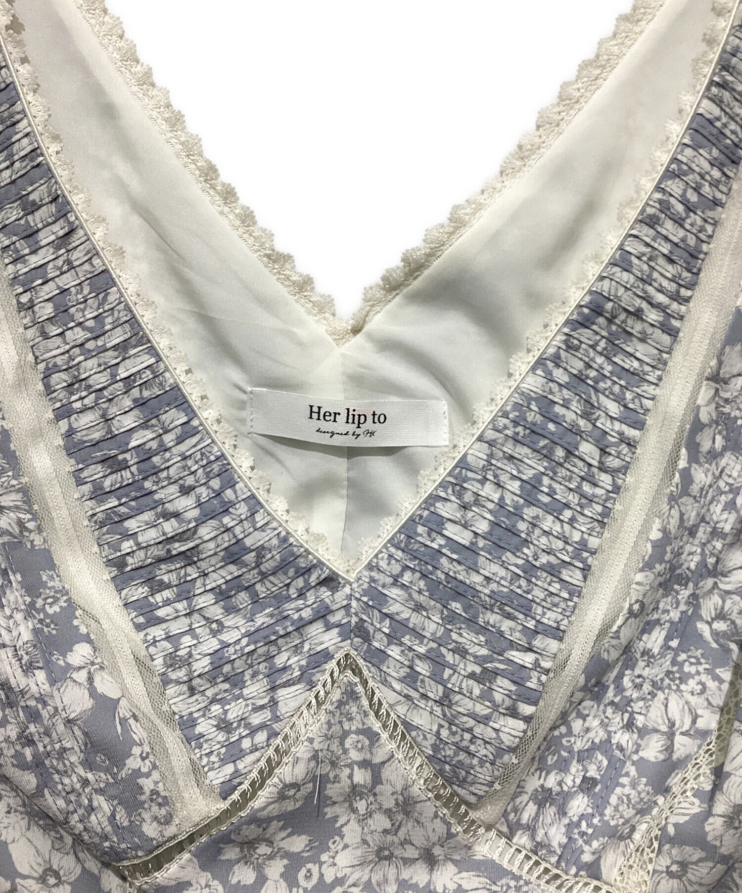 中古・古着通販】HER LIP TO (ハーリップトゥ) Lace Trimmed