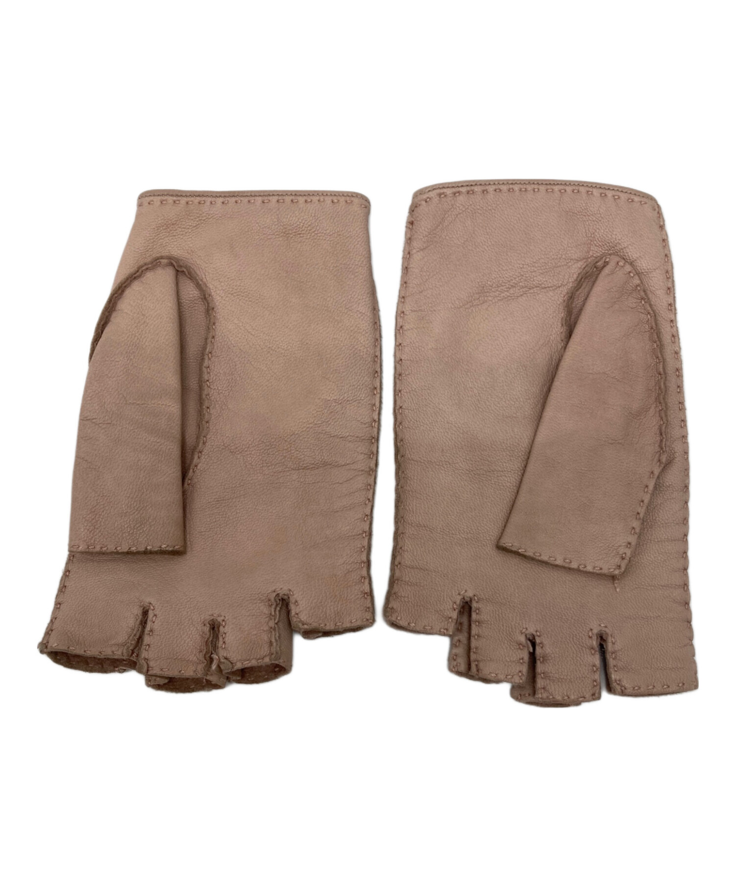 中古・古着通販】HERMES (エルメス) ドライビンググローブ ピンク