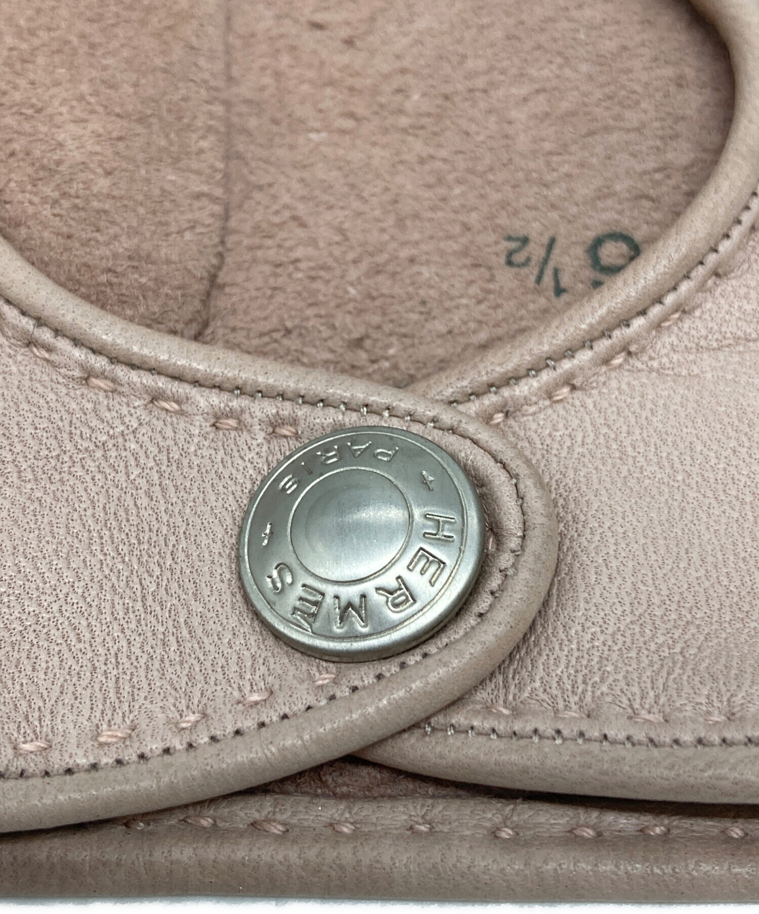 中古・古着通販】HERMES (エルメス) ドライビンググローブ ピンク
