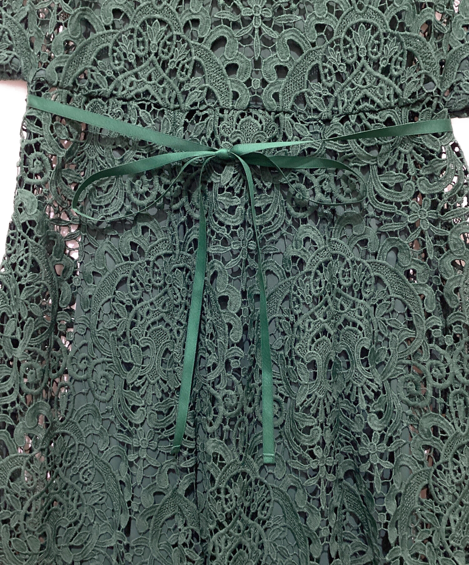 アメリ MEDI 2WAY FLARE CHEMICAL LACE DRESS 中古・古着通販】Ameri