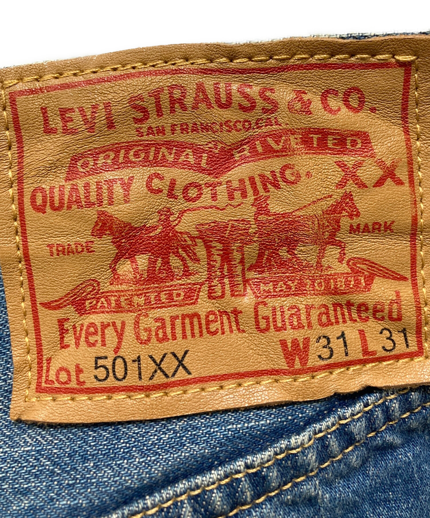 中古・古着通販】LEVI'S (リーバイス) JUNYA WATANABE COMME des 中古・古着通販】LEVI'S (リーバイス) JUNYA WATANABE COMME des