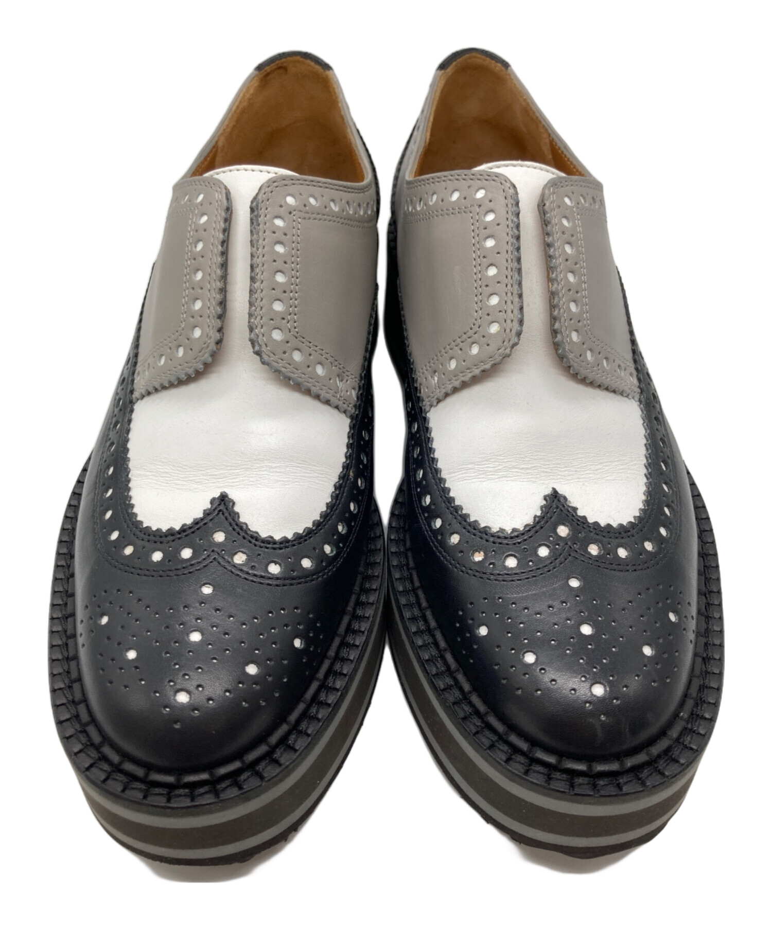 中古・古着通販】CLERGERIE (クレジュリー) ダービーシューズ ホワイト