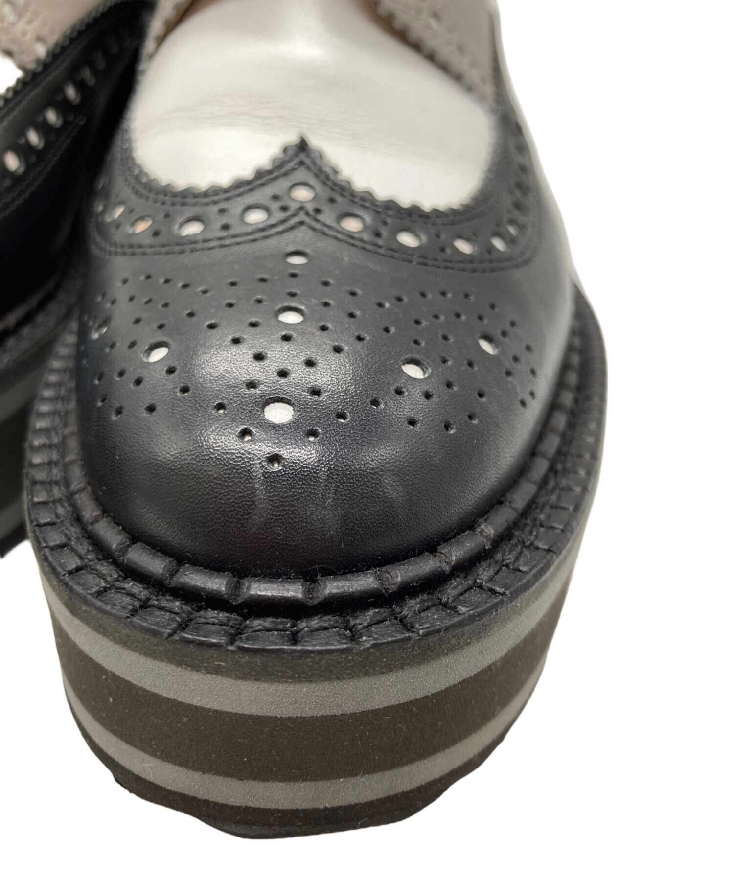 中古・古着通販】CLERGERIE (クレジュリー) ダービーシューズ ホワイト