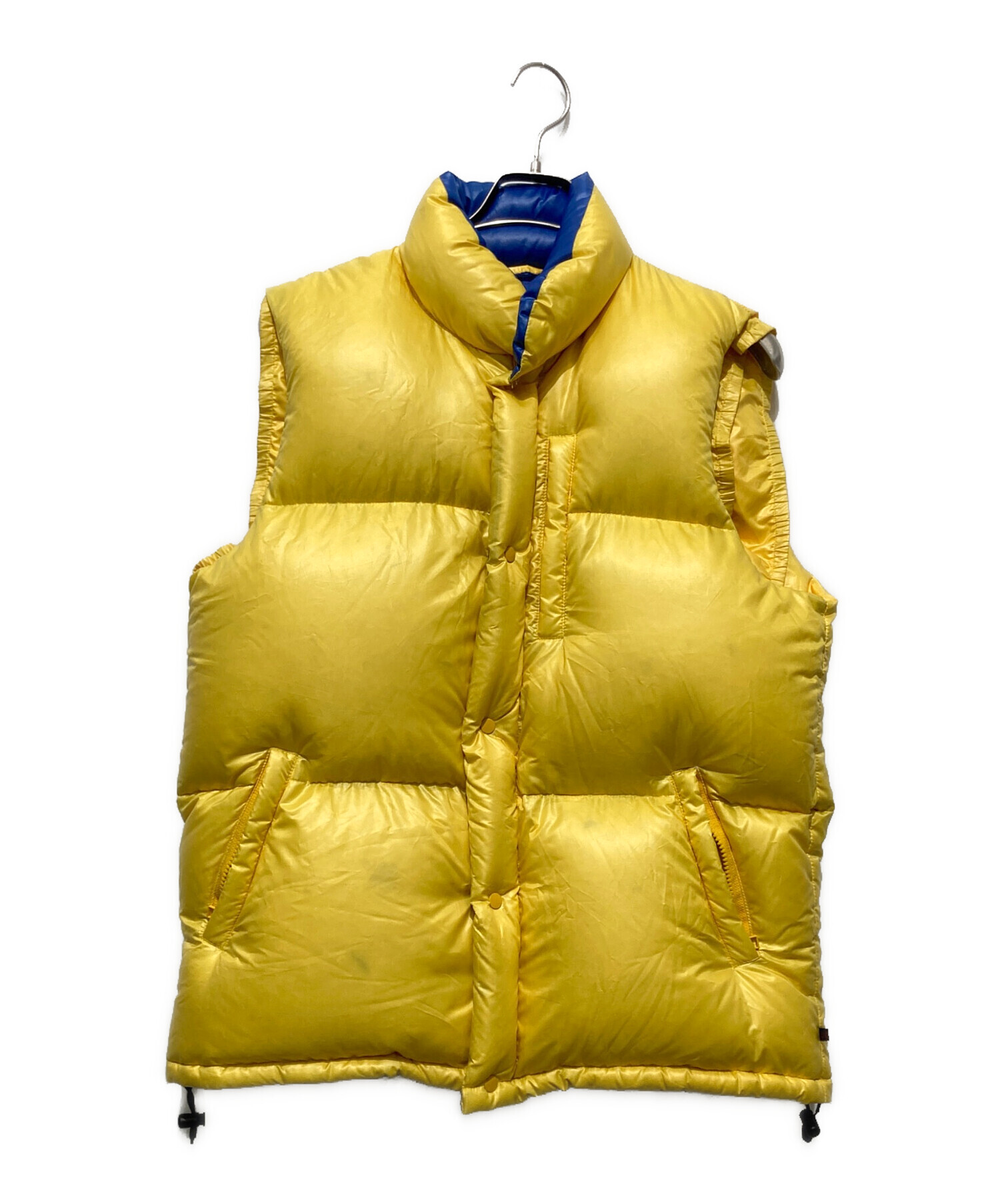 中古・古着通販】BAL (バル) ダウンベスト イエロー サイズ:L