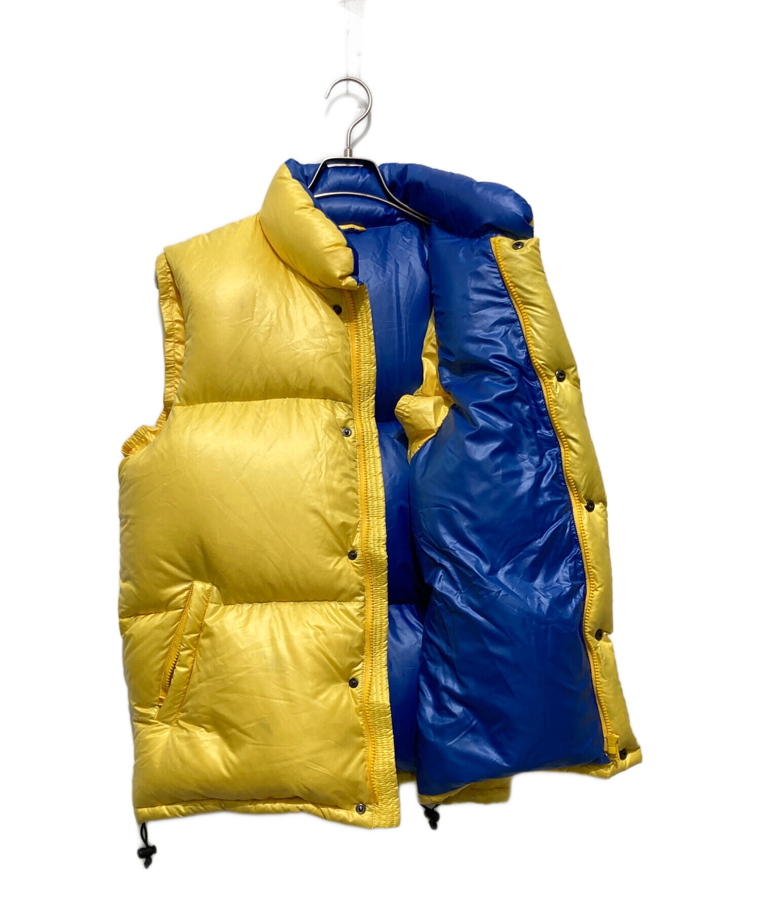 中古・古着通販】BAL (バル) ダウンベスト イエロー サイズ:L