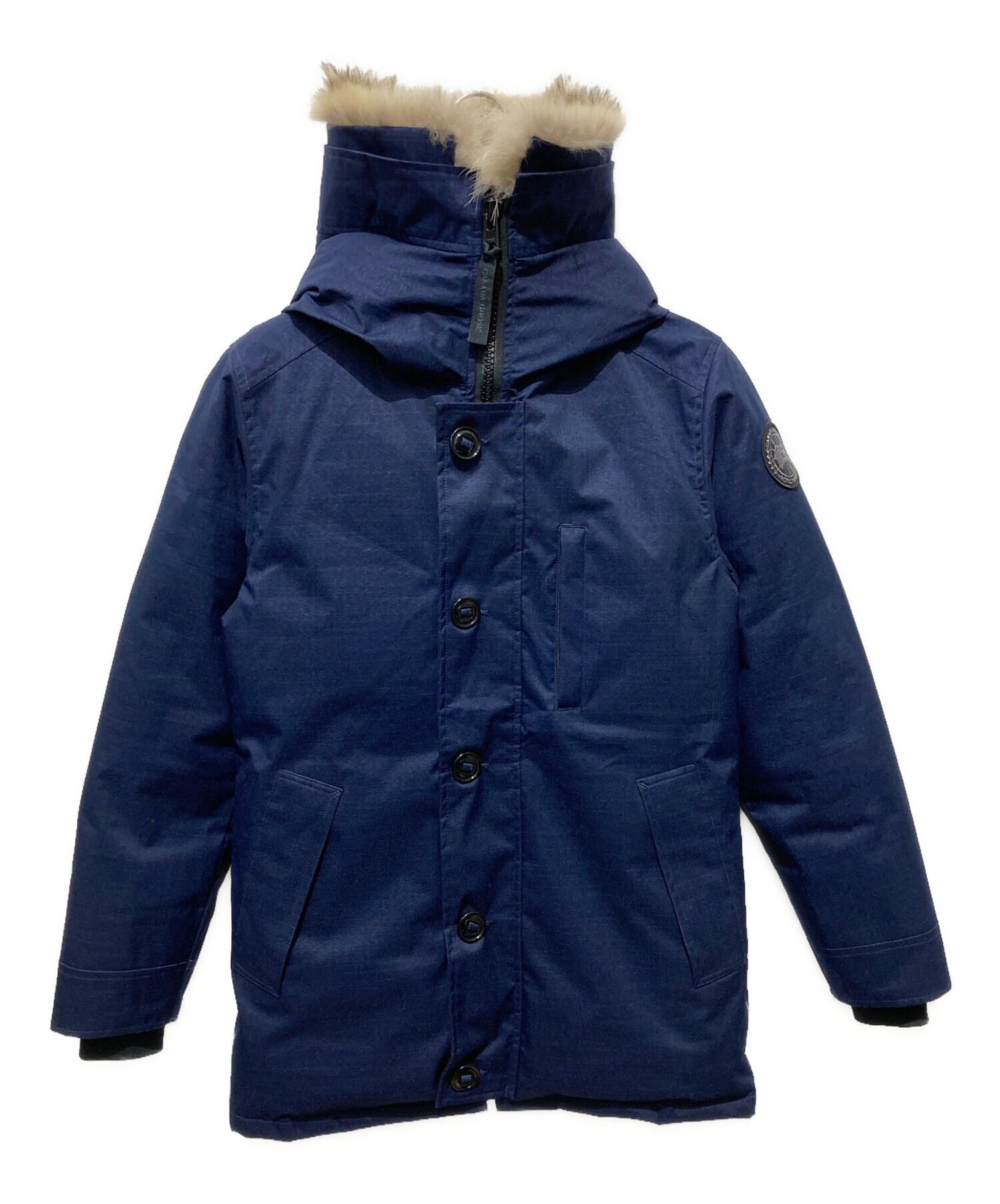 中古・古着通販】CANADA GOOSE (カナダグース) ダウンコート ネイビー