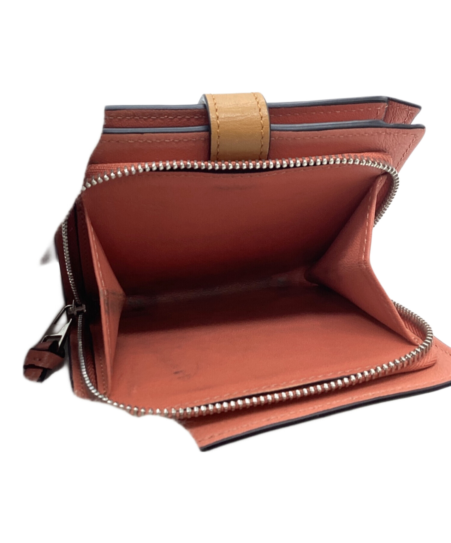 中古・古着通販】LOEWE (ロエベ) コンパクト ジップウォレット (ソフト