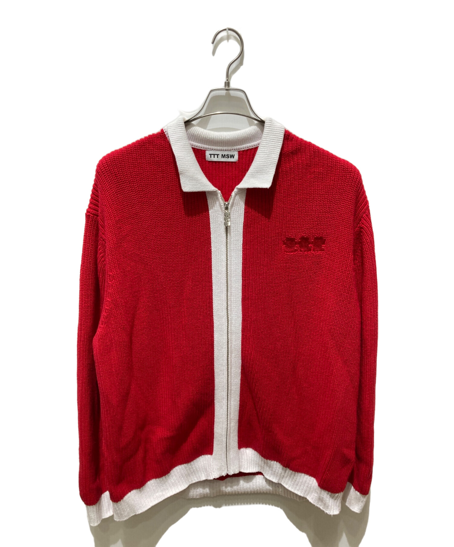 ttt_msw 23aw ジップアップカーディガン 中古・古着通販】TTT MSW (ティー) New Standard Zipup Cardigan