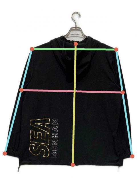 【美品】WIND AND SEA × DENHAM マウンテンパーカー 美品】WIND AND SEA × DENHAM マウンテンパーカー