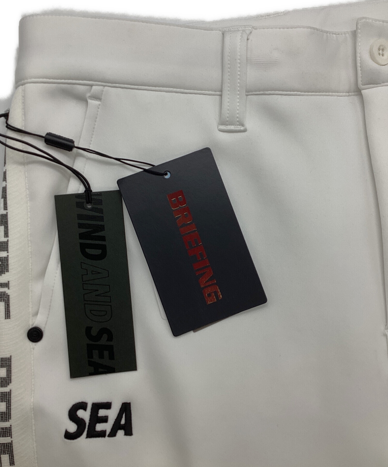 BRIEFING WIND AND SEAホワイト M