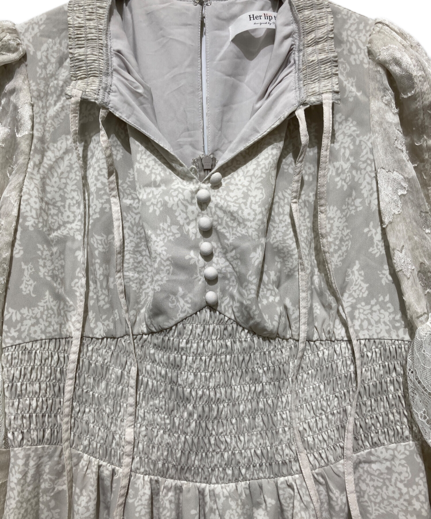 中古・古着通販】HER LIP TO (ハーリップトゥ) Winter Floral Long