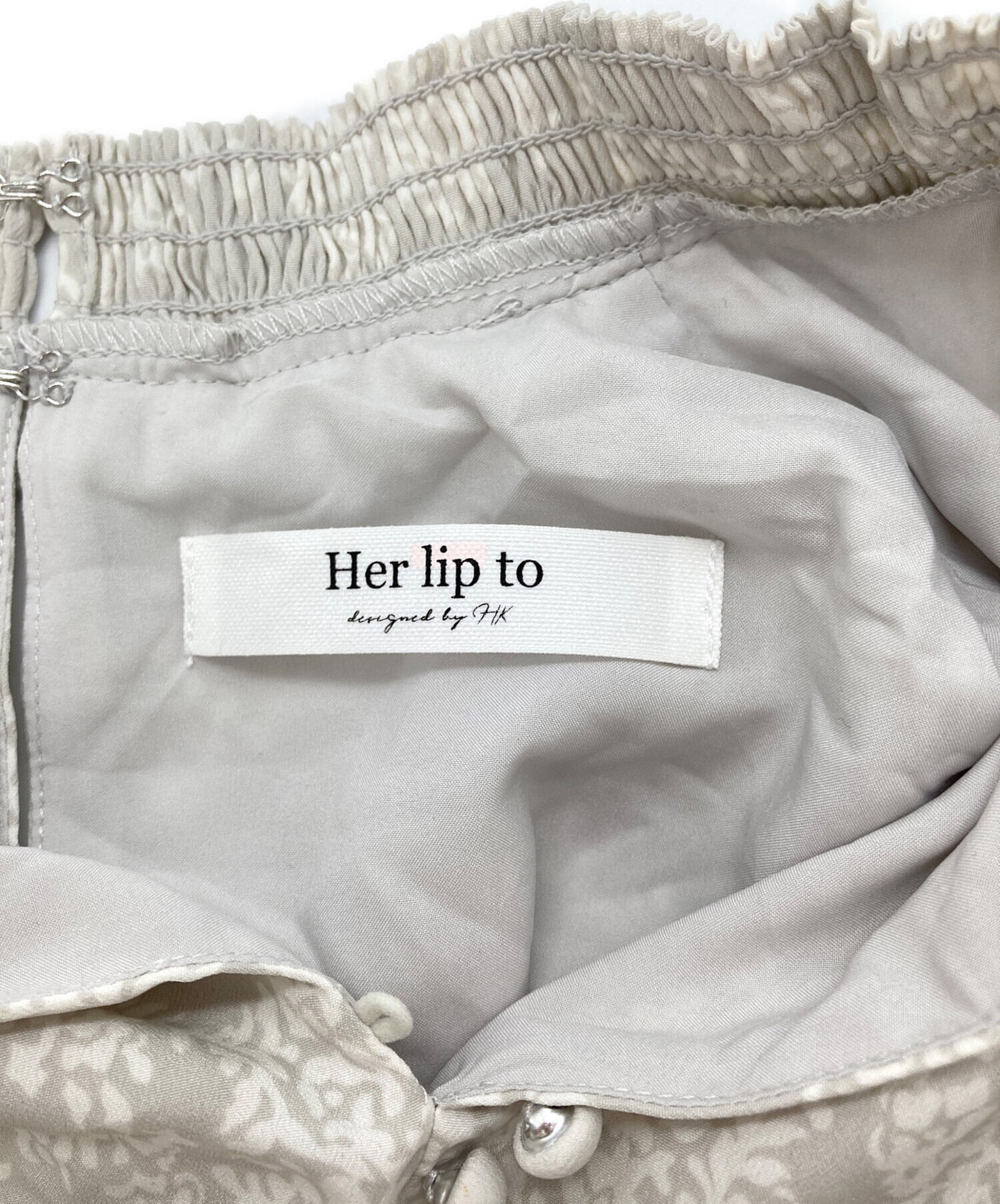 中古・古着通販】HER LIP TO (ハーリップトゥ) Winter Floral Long