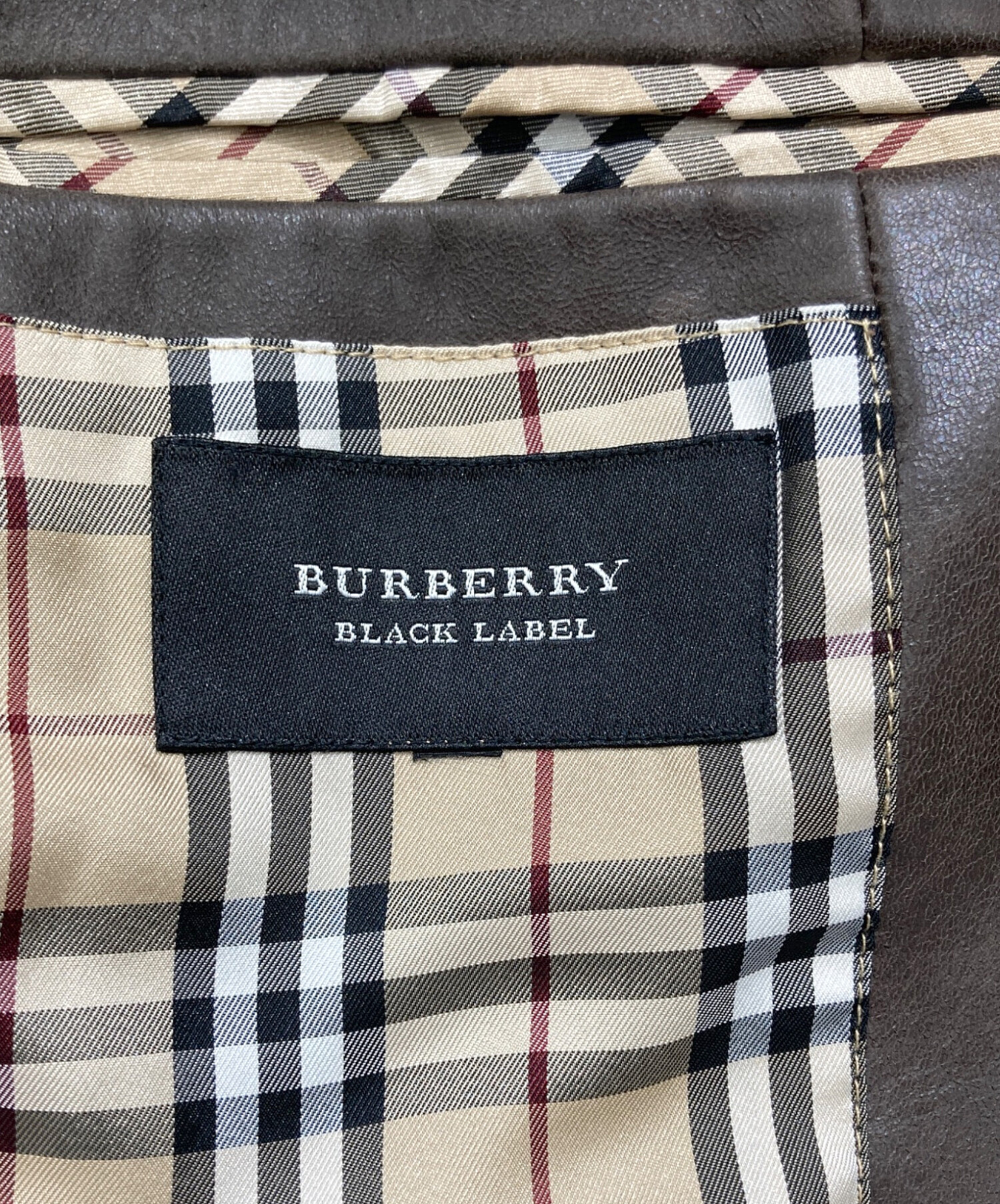 中古・古着通販】BURBERRY BLACK LABEL (バーバリーブラックレーベル