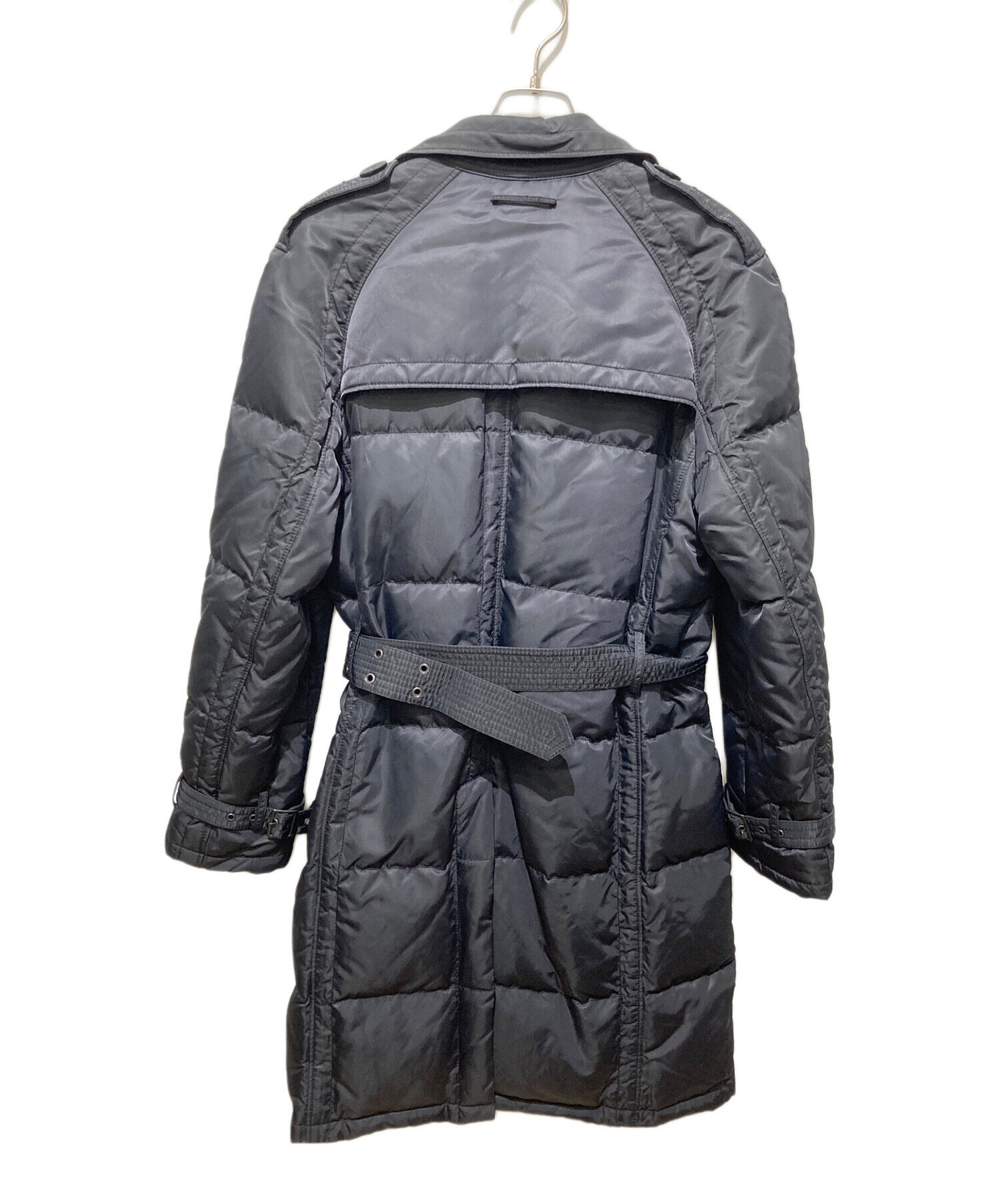 Jean Paul Gaultier トレンチコート サイズ48 JEAN PAUL GAULTIER Belted padded printed cotton-gabardine trench