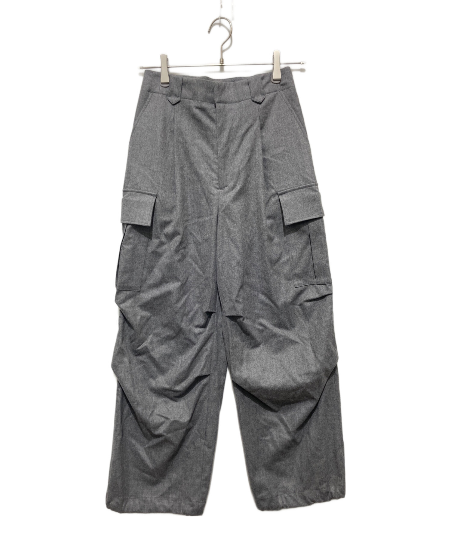 SACRA サクラ H.COUNT FLANNEL PT パンツ 中古・古着通販】SACRA (サクラ) H.COUNT FLANNEL PT グレー サイズ:36