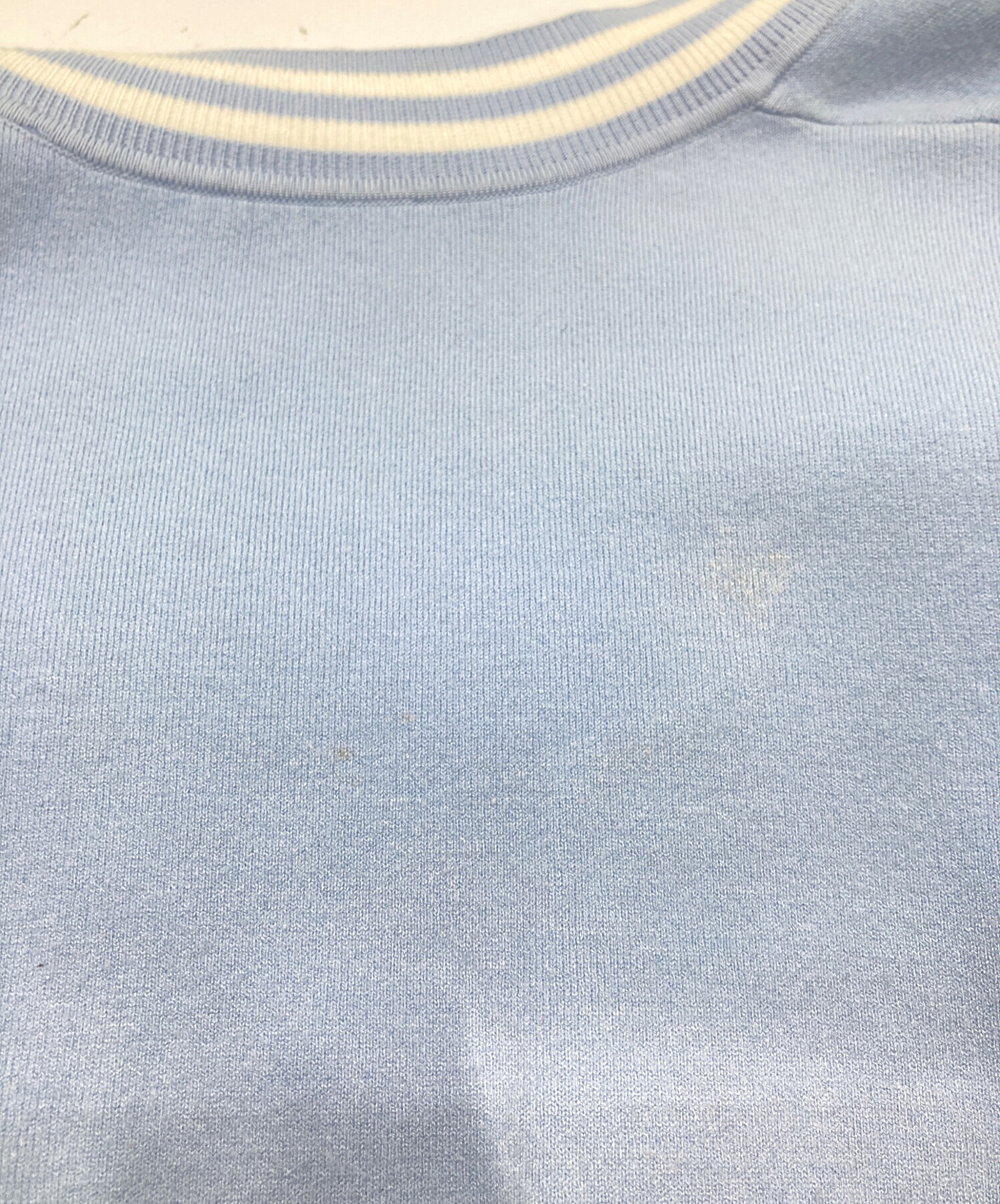 中古・古着通販】Sandro (サンドロ) ラインカーディガン ブルー サイズ