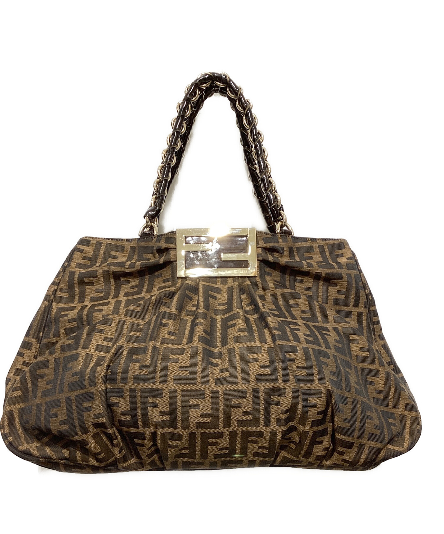 中古・古着通販】FENDI (フェンディ) トートバッグ ブラウン｜ブランド