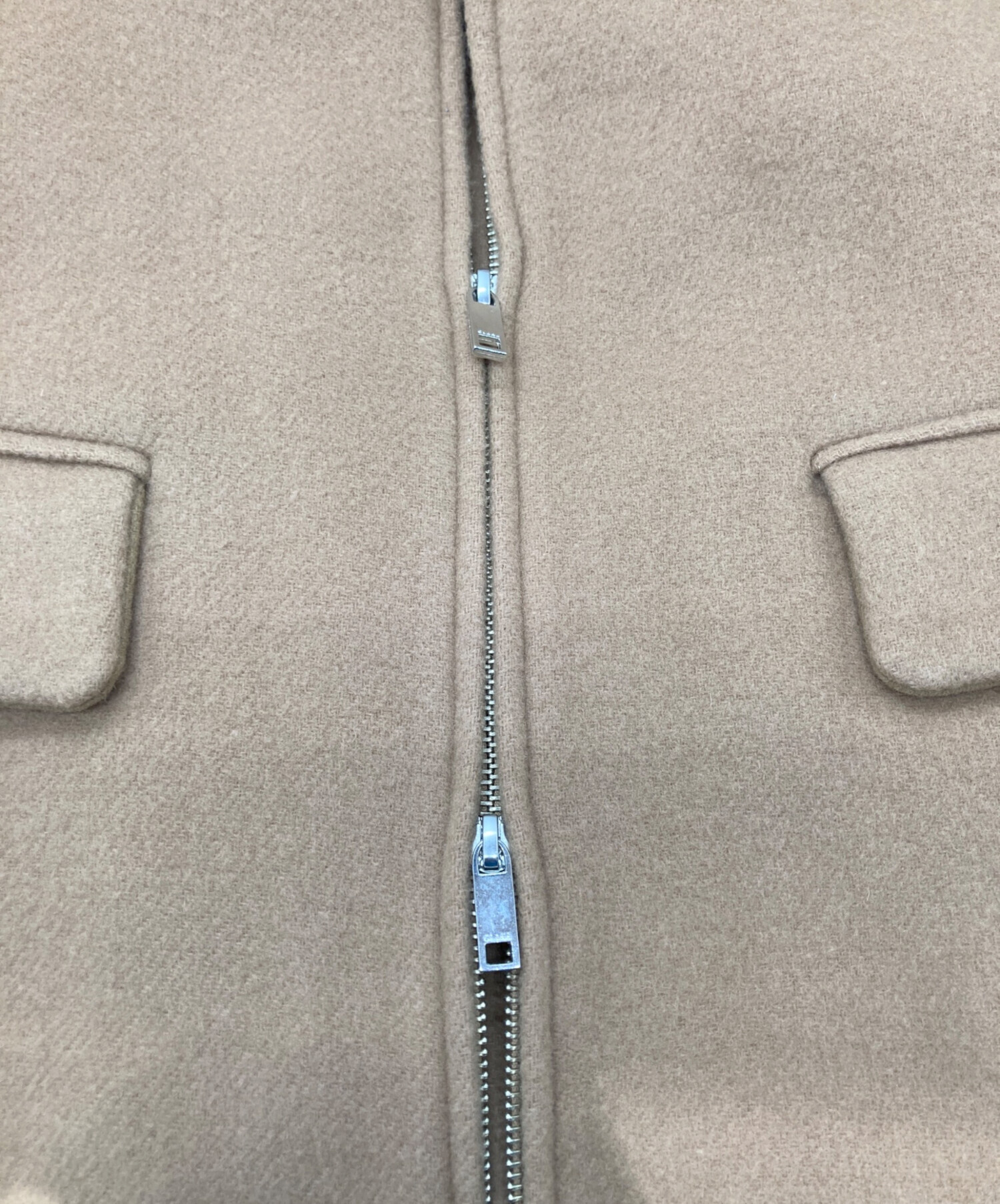 中古・古着通販】CLANE (クラネ) FRONT ZIP REVER GILET ブラウン 