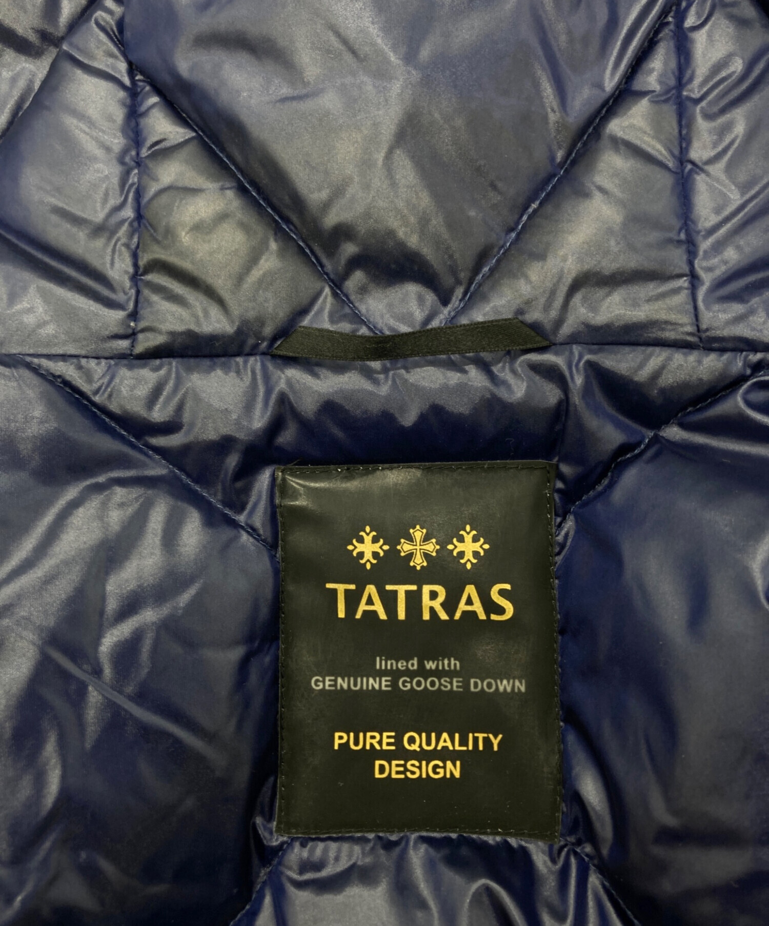 中古・古着通販】TATRAS (タトラス) DUCALEダウンコート ネイビー 