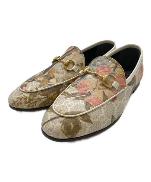 中古・古着通販】GUCCI (グッチ) ホースビットローファー グリーン
