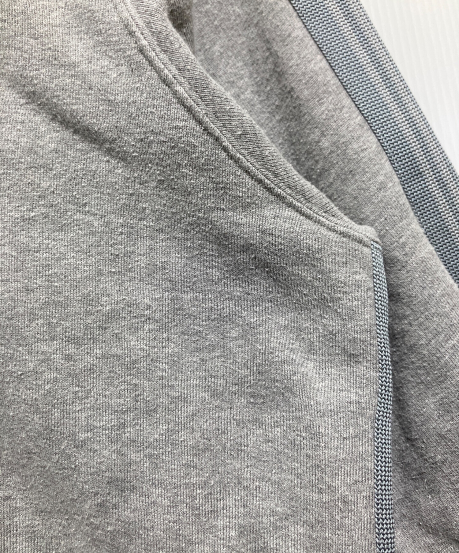 Needles グレー スウェット Sサイズ 中古・古着通販】Needles (ニードルズ) スウェットトラックパンツ