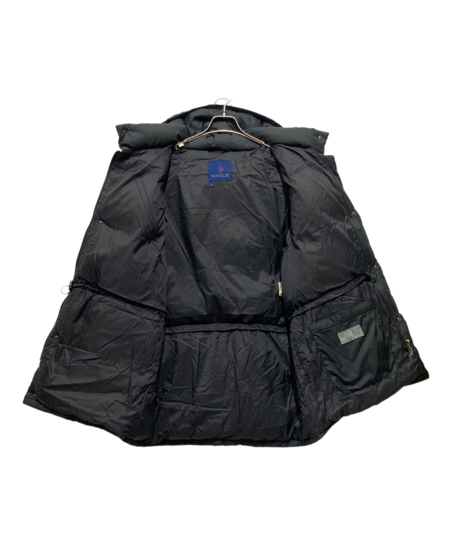 Moncler ダウンジャケット 黒　Lサイズ MONCLER（モンクレール） ダウンジャケット メンズ MONTCLA ブラック